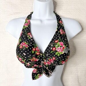 Liz Lisa Doll polka dot floral bikini top